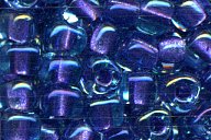 TR8-1827 Sparkle Purple Lined Aqua Luster